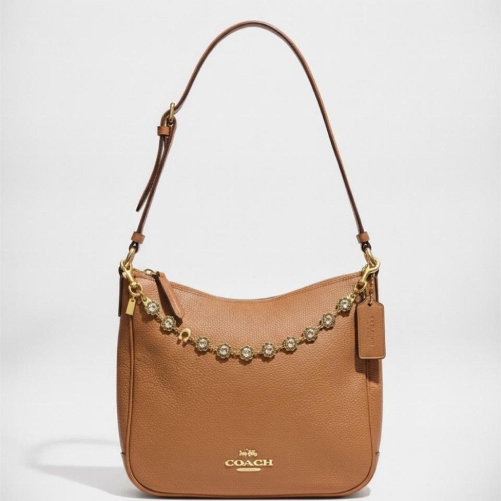 Authentic pebbled Coach leather bag